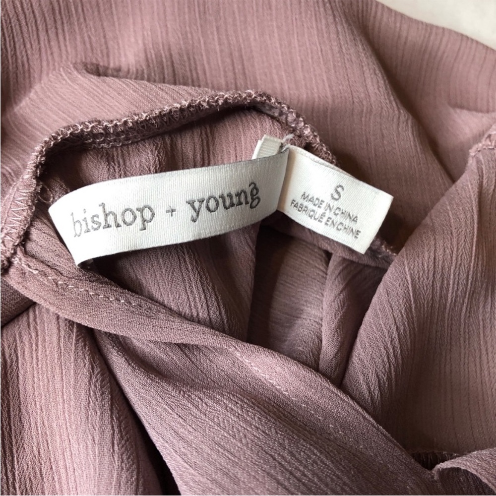 BISHOP + YOUNG Sheer Layered Ruffled Blouse - Picture 6 of 7
